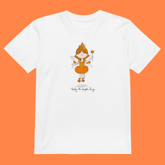 Paisley the Pumpkin Fairy Organic Cotton Kids Tee