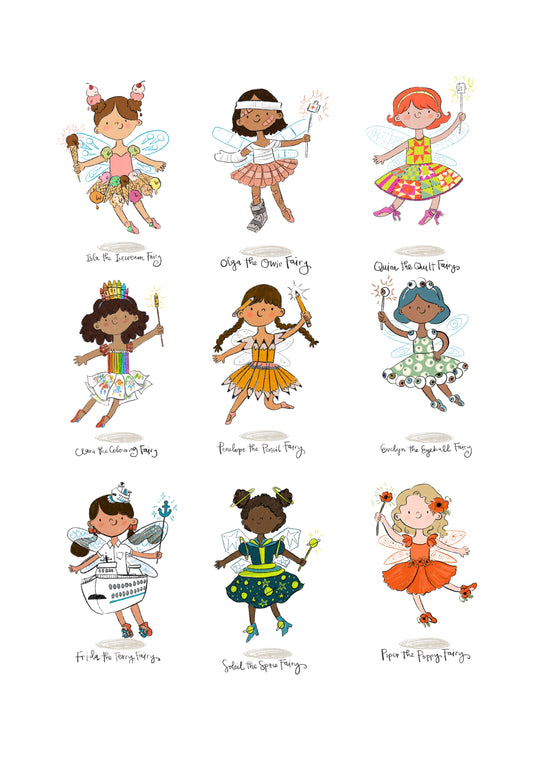 The Everything Fairies Colouring Pages Printable PDF