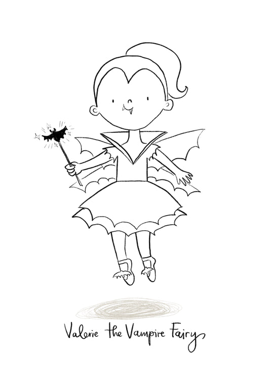 The Halloween Everything Fairies Colouring Pages Printable PDF