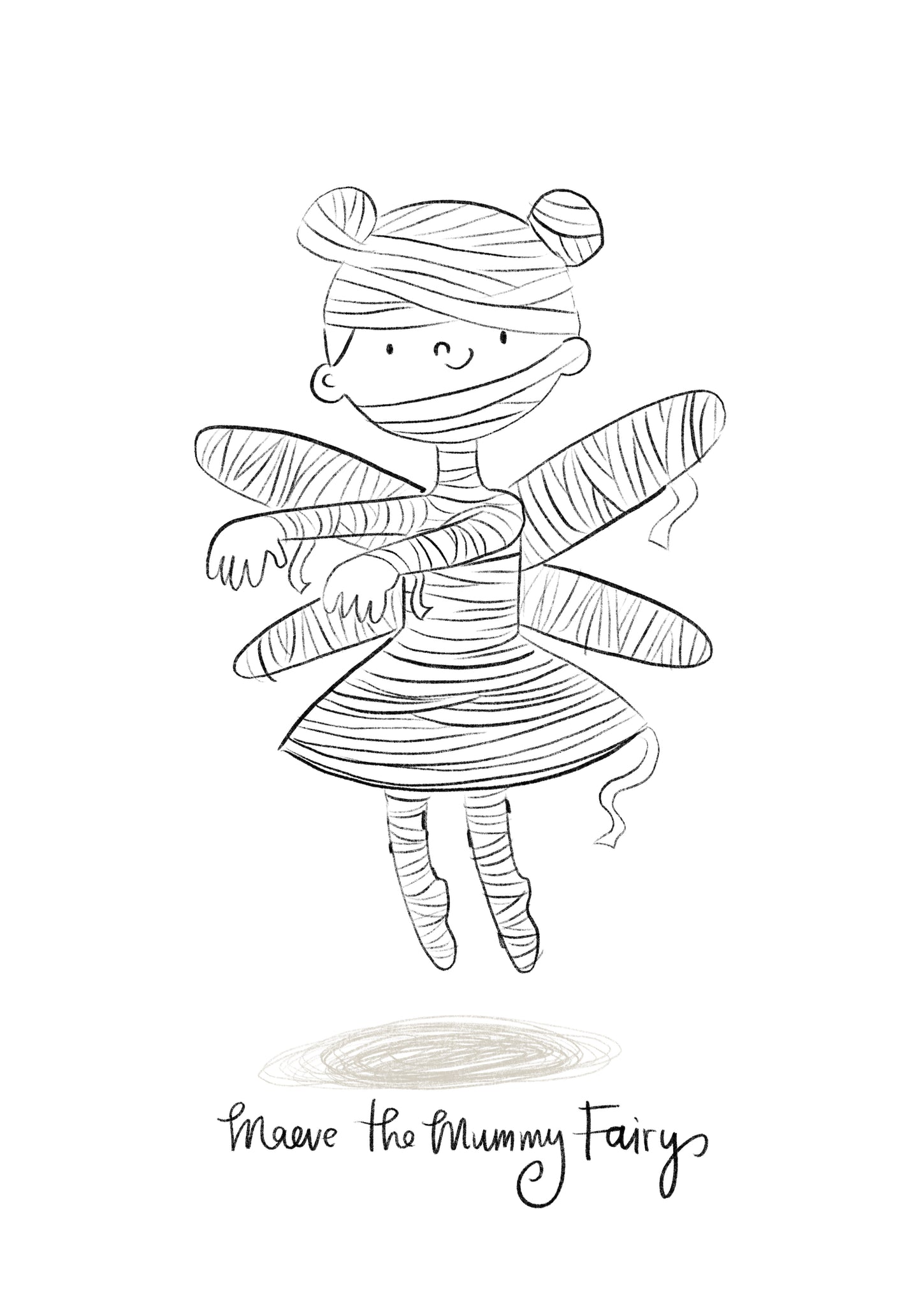 The Halloween Everything Fairies Colouring Pages Printable PDF